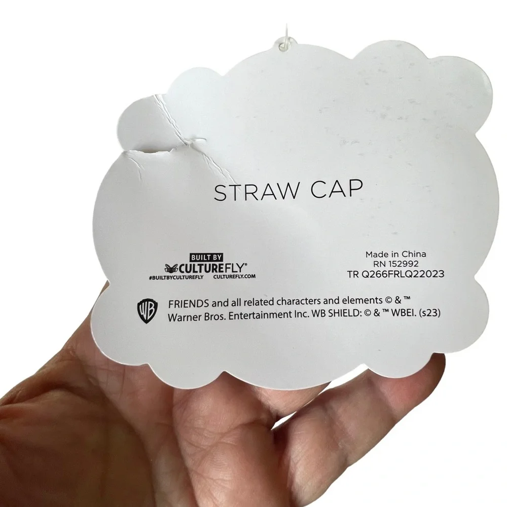 CULTUREFLY I’d Rather Be Watching Friends Straw NET Ball Cap